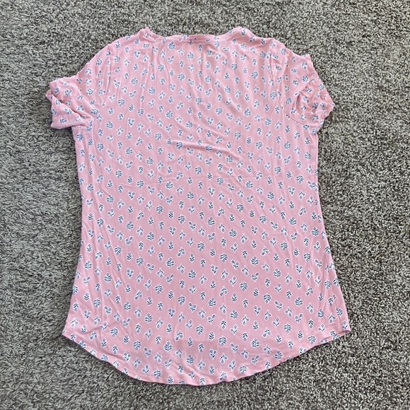 Floral short sleeve tee size M - Picture 4 of 4